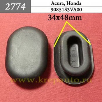 90851S3VA00 - Автокрепеж для Acura, Honda