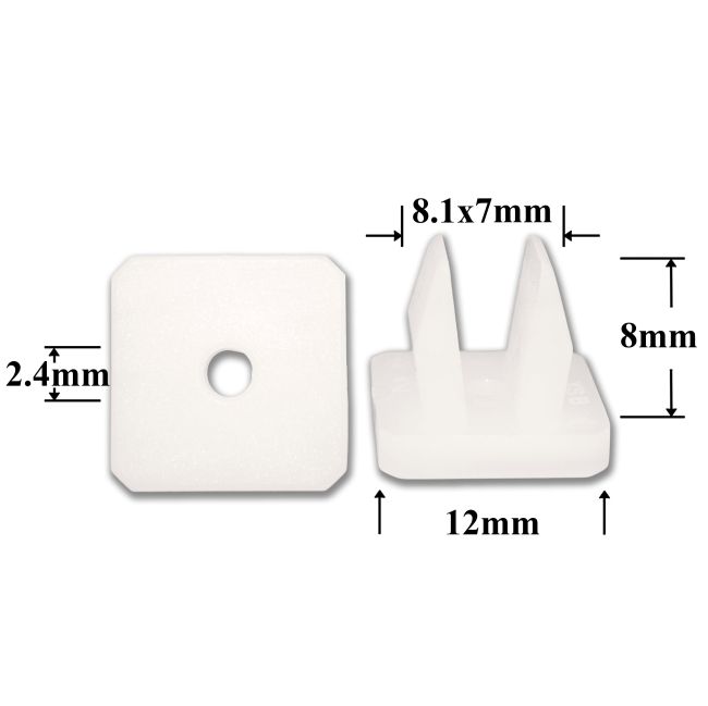 0461 Клипса под саморез Lexus, Toyota