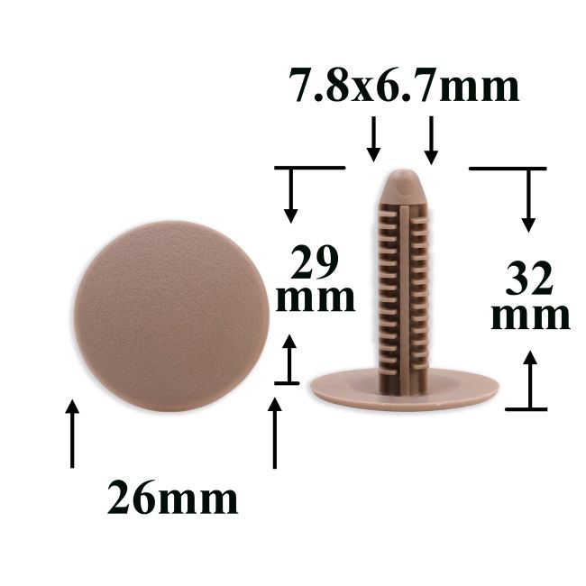 0306 Автокрепеж для GM, Chrysler, Dodge, Jeep