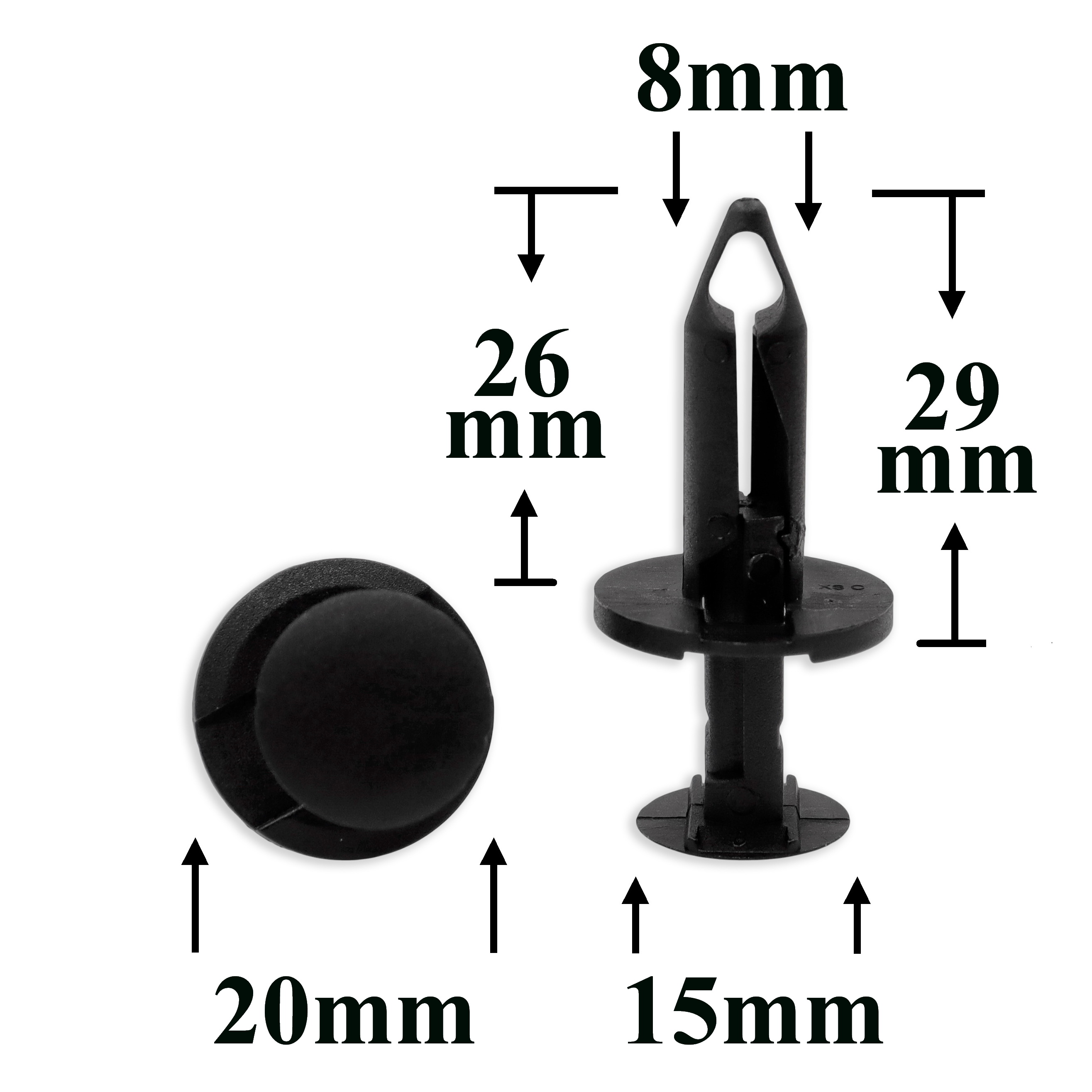 0911 Автокрепеж для Ford, GM, Chrysler, Dodge, Jeep