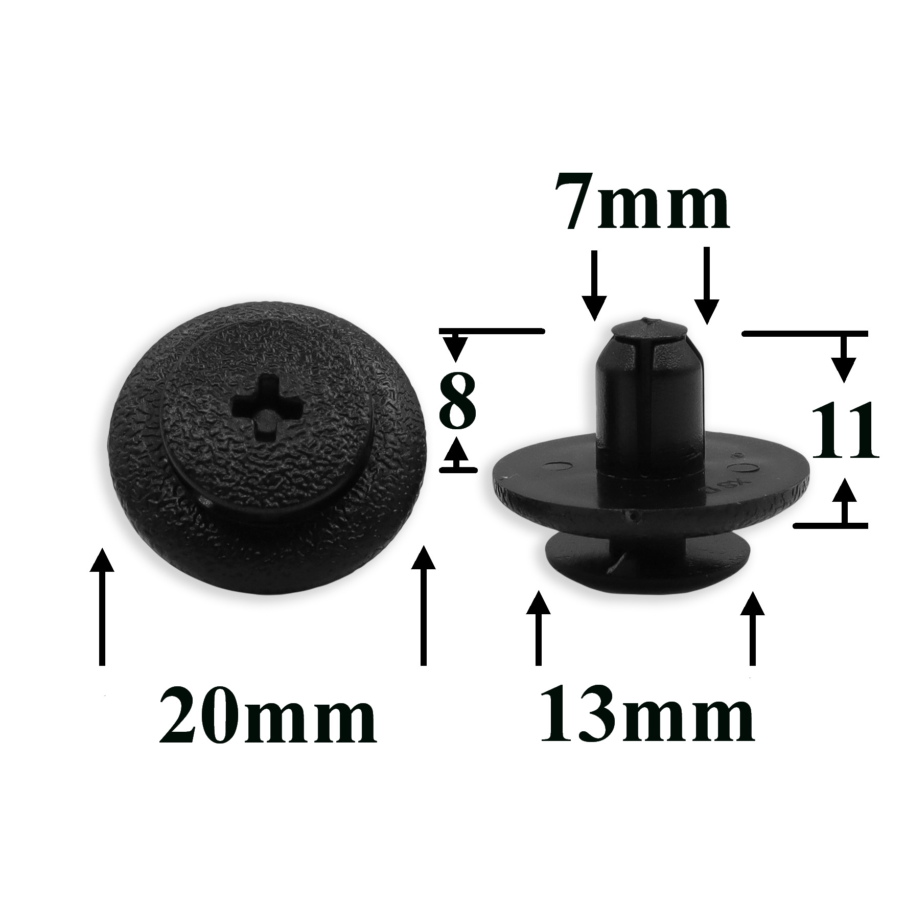 0343 Автокрепеж для GM, Chrysler, Dodge, Jeep, Lexus, Toyota