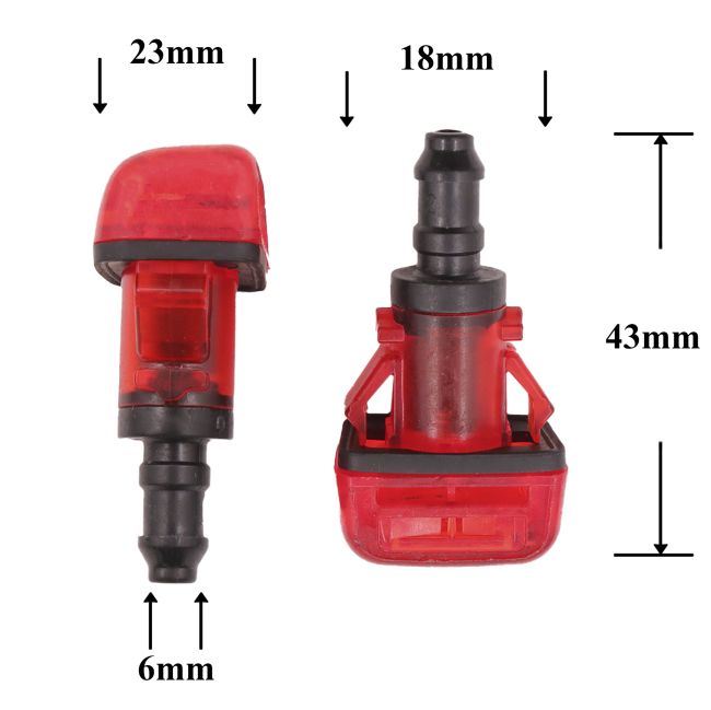 F213 Форсунка стеклоомывателя лобового стекла для Honda