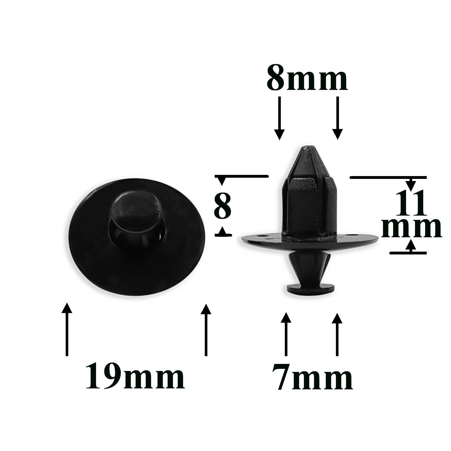 0737 Автокрепеж для Acura, Honda, Infiniti, Nissan, Subaru