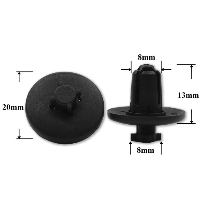 1552 Автокрепеж для Citroen, Peugeot, Renault