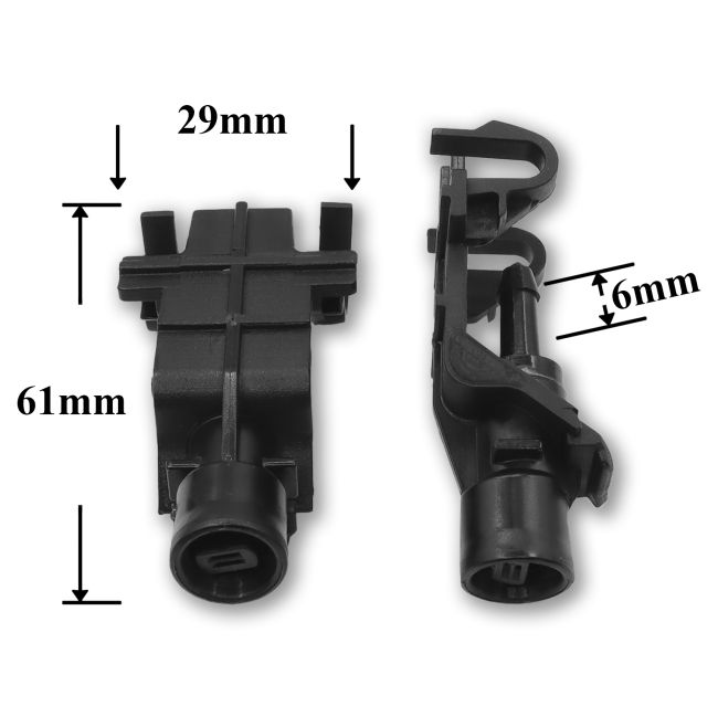 F223 Форсунка стеклоомывателя лобового стекла для Citroen, Peugeot