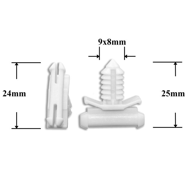 0862 Автокрепеж для  Audi, Seat, Skoda, Volkswagen