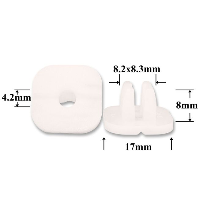 0370 Клипса под саморез Acura, Honda, Mazda, Infiniti, Nissan