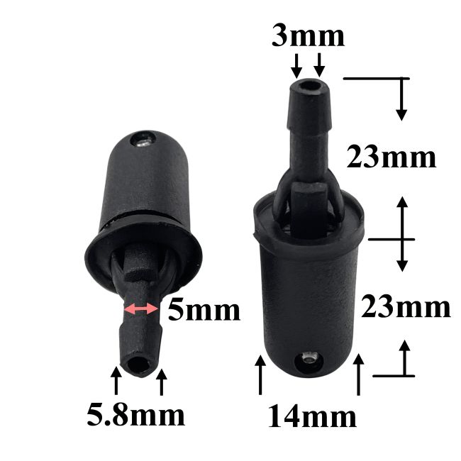 F244 Форсунка стеклоомывателя лобового стекла для Ford