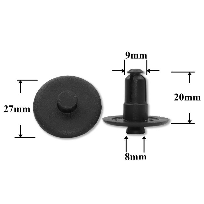 1287 Автокрепеж для GM, Chrysler, Dodge, Jeep