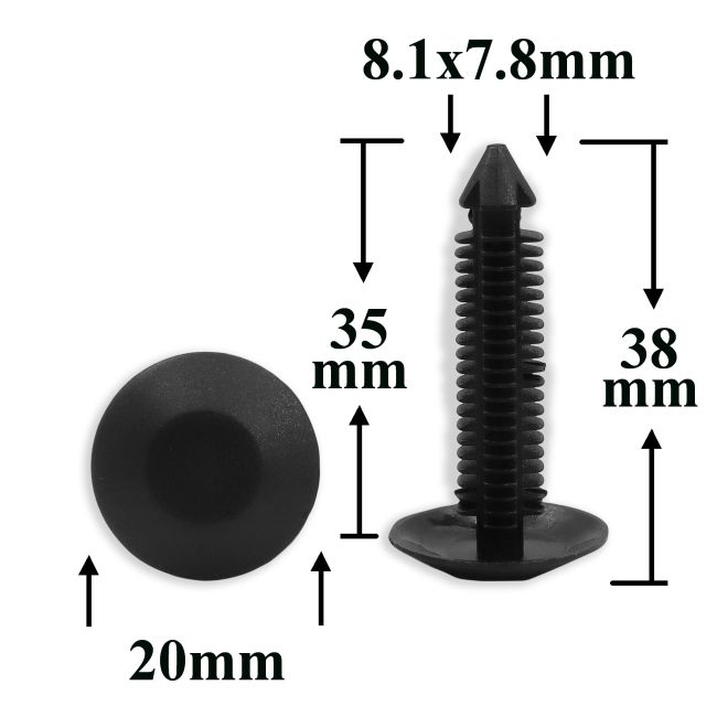 Клипса отделки для GM, Chrysler, Dodge, Jeep