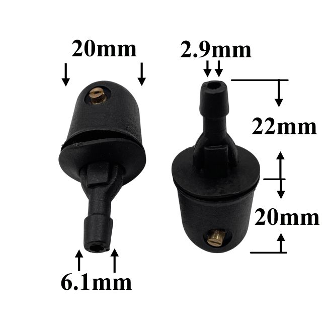 F007 Форсунка стеклоомывателя лобового стекла ВАЗ 2110