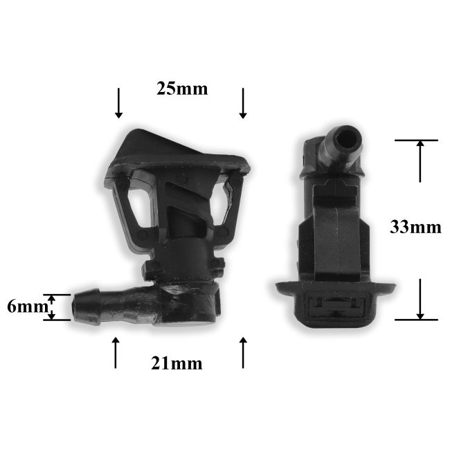 F210 Форсунка стеклоомывателя лобового стекла для Ford, Jaguar