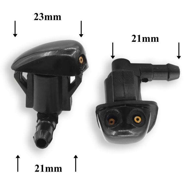 F307 Форсунка стеклоомывателя лобового стекла для Honda