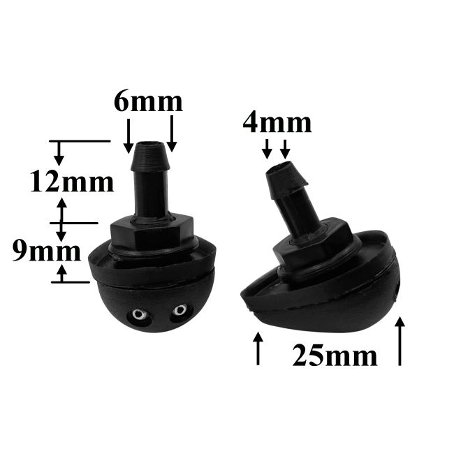 F249 Форсунка стеклоомывателя лобового стекла для GM, Hyundai, KIA