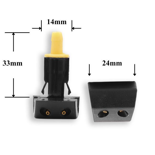 F286 Форсунка стеклоомывателя лобового стекла для Ford, Lincoln