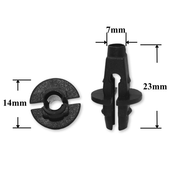 1168 Клипса под саморез Mercedes