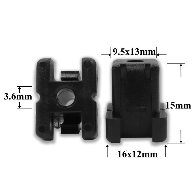 0527 Клипса под саморез Lexus, Toyota, Mitsubishi