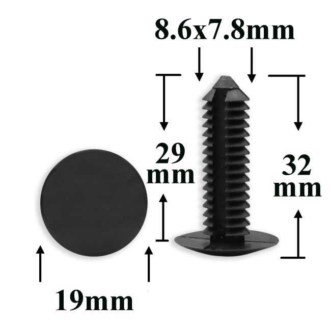 0473 Автокрепеж для GM, Chrysler, Dodge, Jeep, Ford