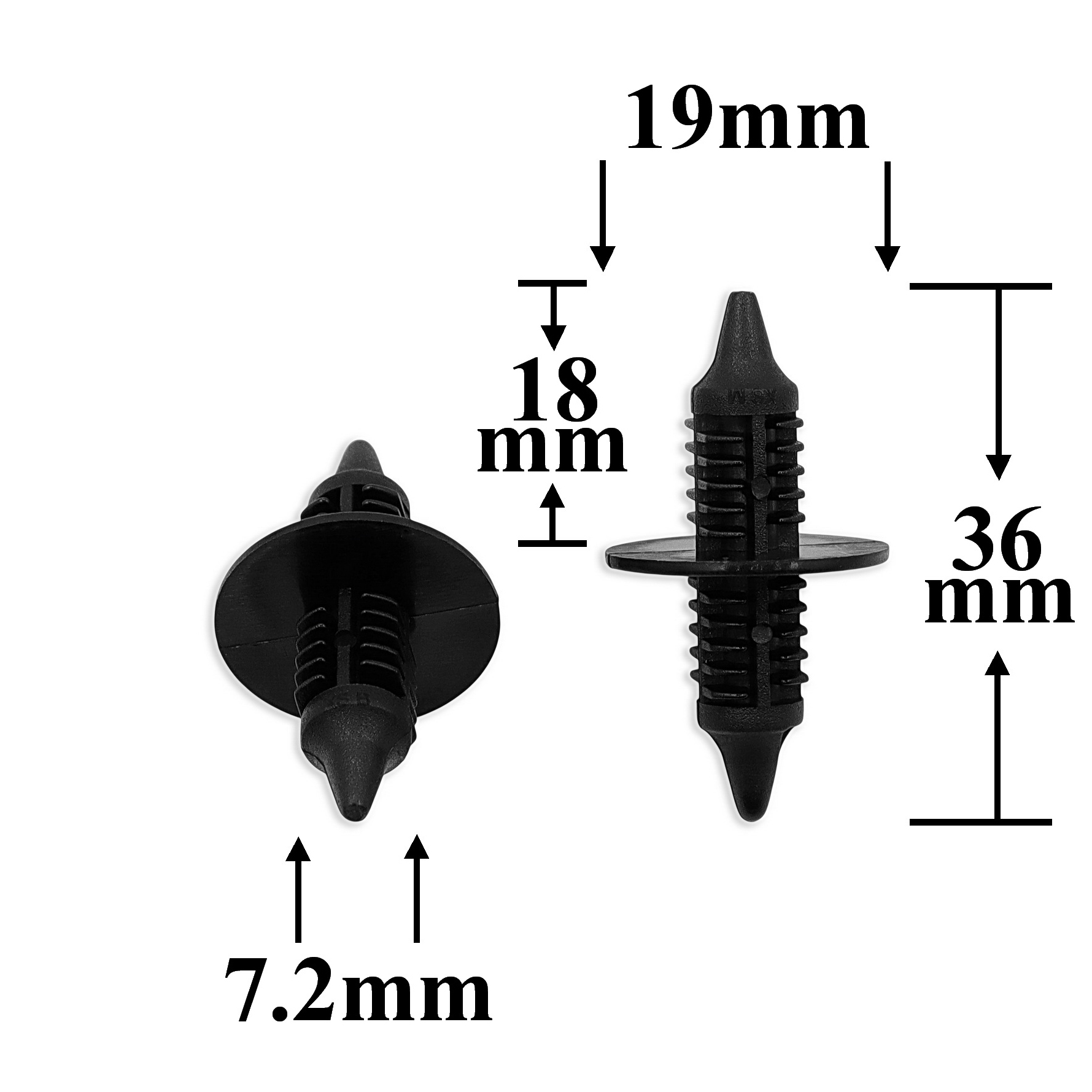 0554 Автокрепеж для GM, Chrysler, Dodge, Jeep