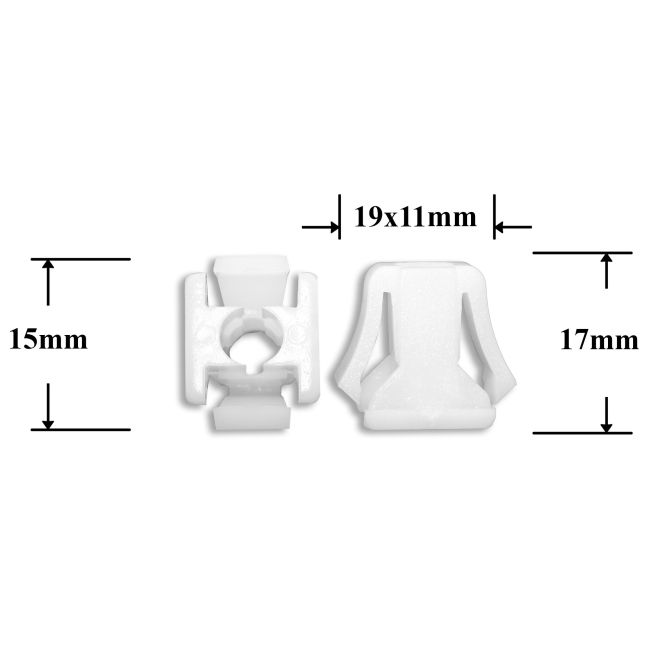 0644 Клипса под саморез GM, Chrysler, Dodge, Jeep