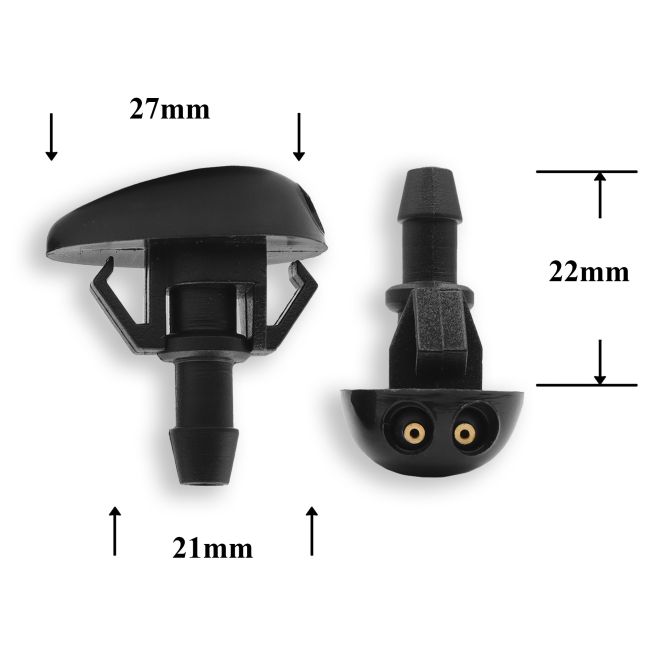 F290 Форсунка лобового стекла для Hyundai, KIA