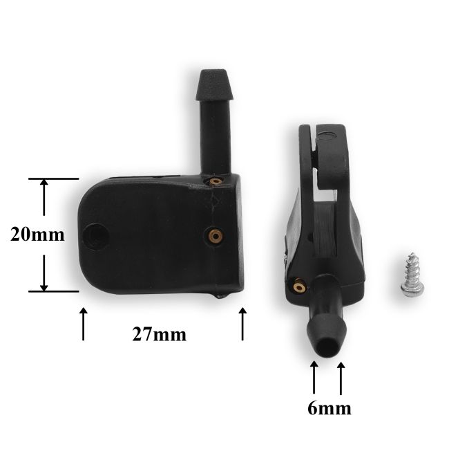 F301 Форсунка стеклоомывателя лобового стекла для Hyundai, KIA