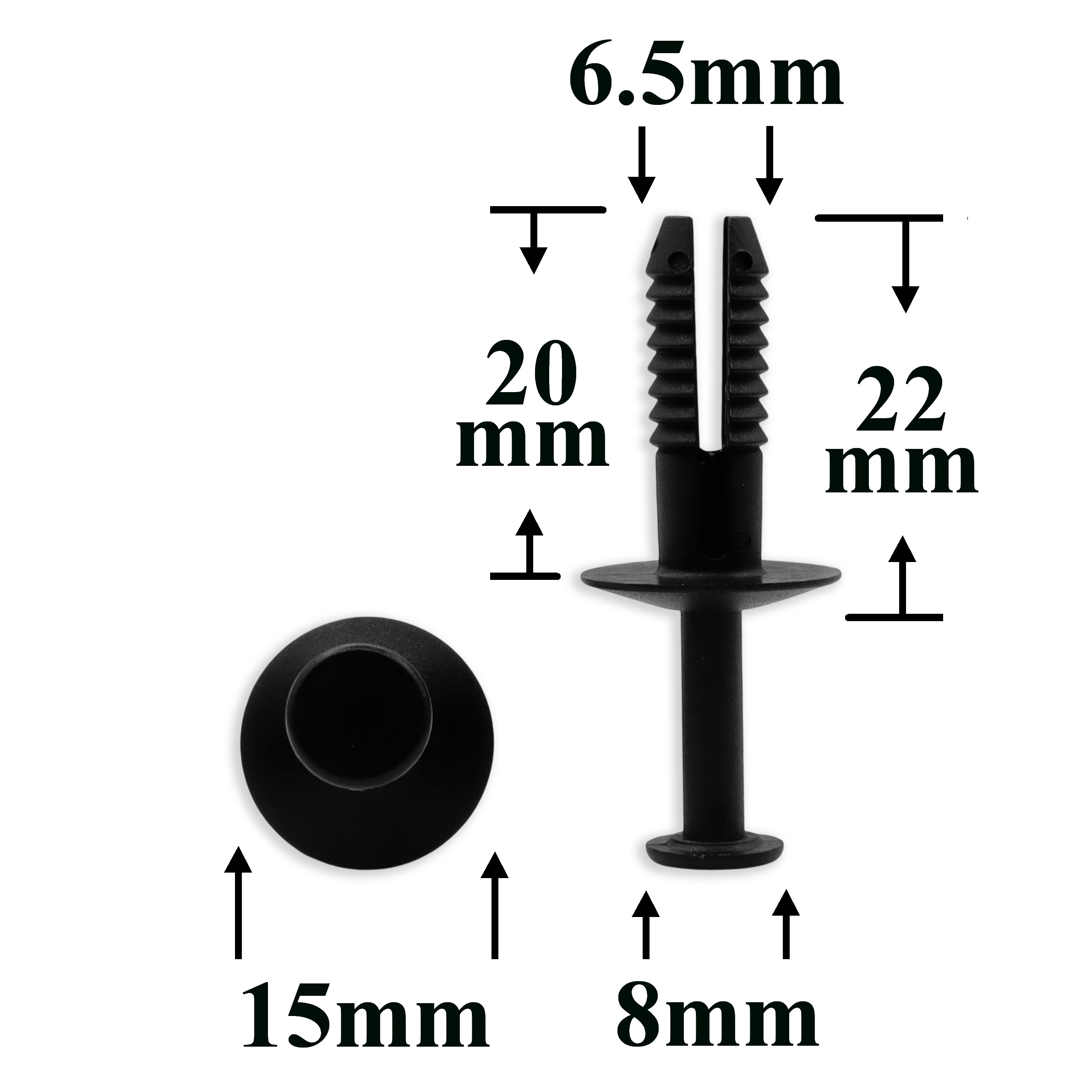 1822 Автокрепеж для BMW, GM, Chrysler, Dodge, Jeep