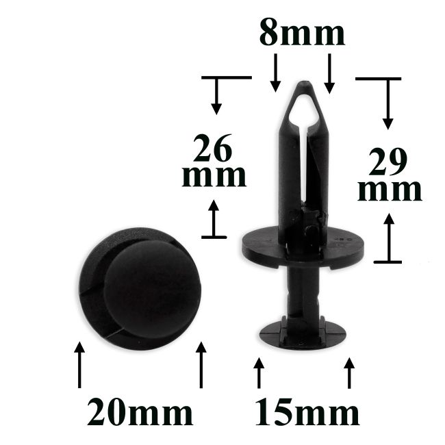0911 Автокрепеж для Ford, GM, Chrysler, Dodge, Jeep
