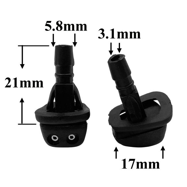 F252 Форсунка стеклоомывателя лобового стекла для VAG