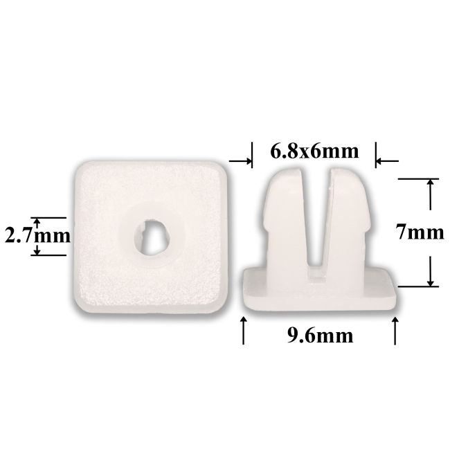 0528 Клипса под саморез Acura, Honda