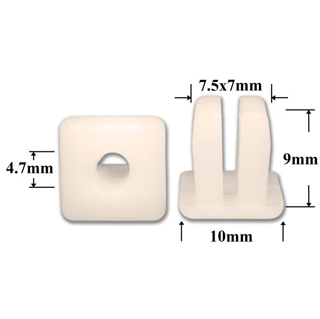 0462 Клипса под саморез GM, Chrysler, Dodge, Jeep, Renault