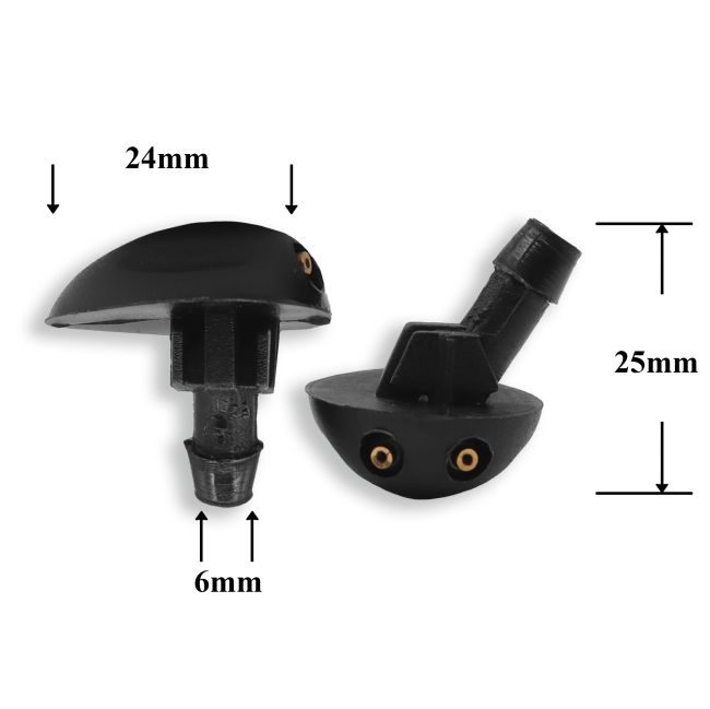 F324 Форсунка стеклоомывателя лобового стекла для GM