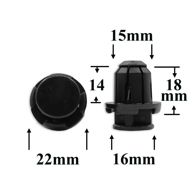 1562 Автокрепеж для Suzuki, Alfa Romeo, Fiat, Lancia