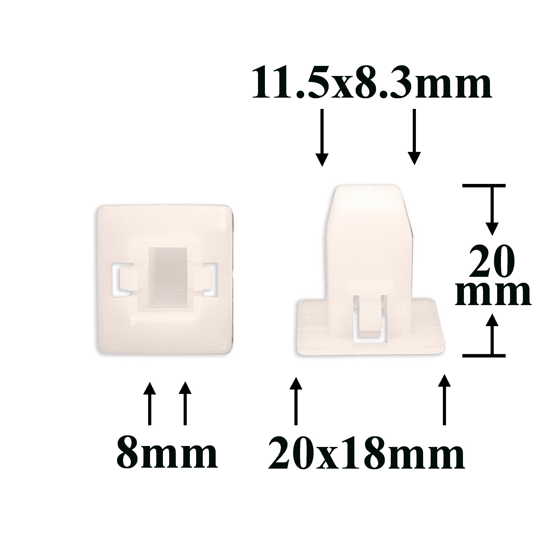 0508 Клипса под саморез Acura, Honda