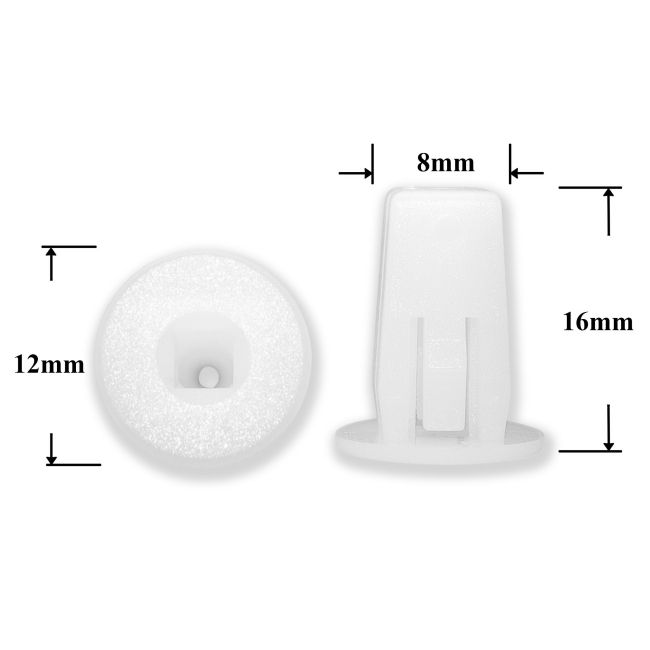 1768 Клипса под саморез BMW, Mini