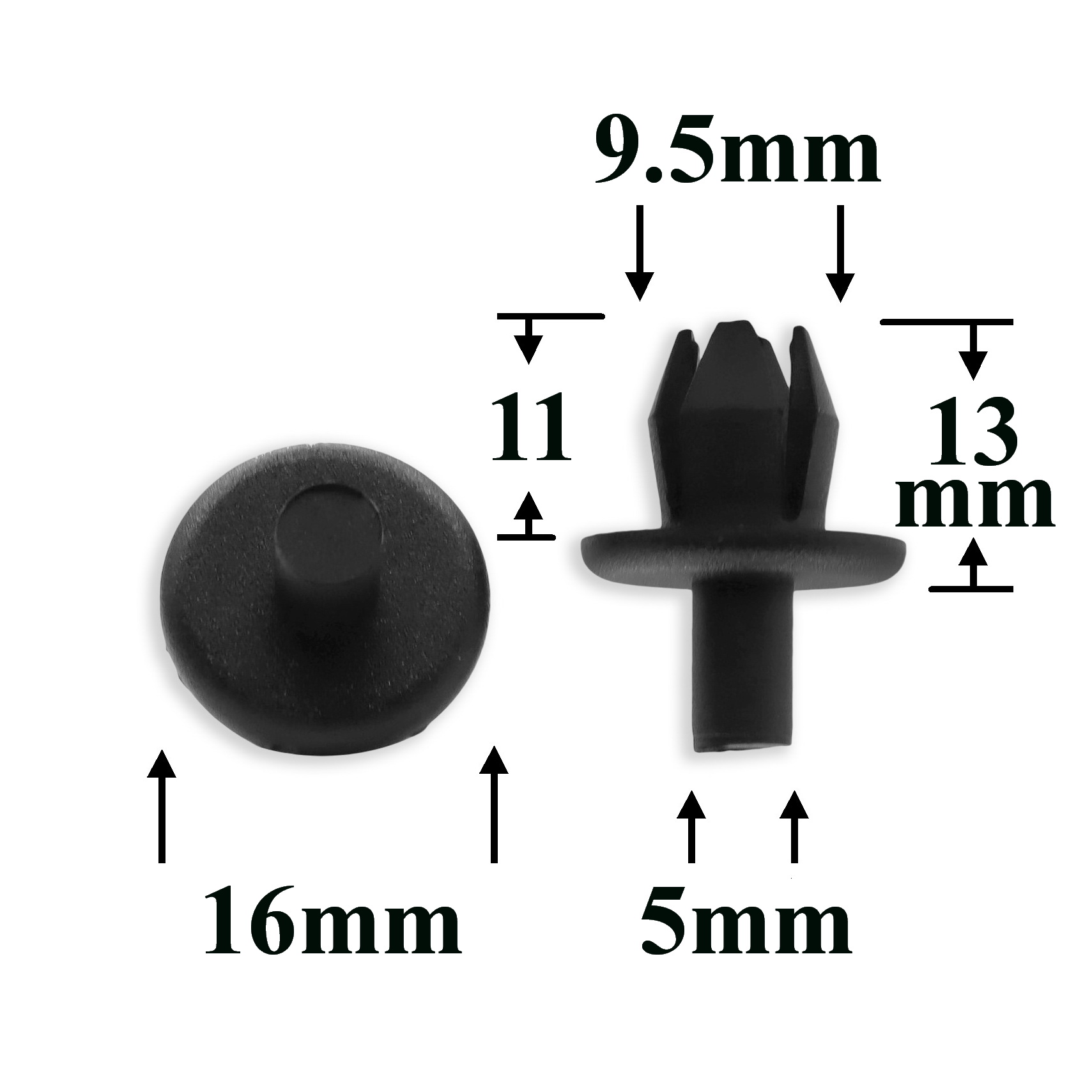 1303 Автокрепеж для VAG, Citroen, Ford, Mercedes, GM, Chrysler, Porsche