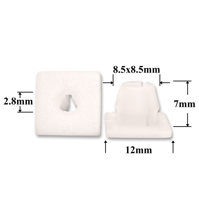 0367 Клипса под саморез GM, Chrysler, Dodge, Jeep