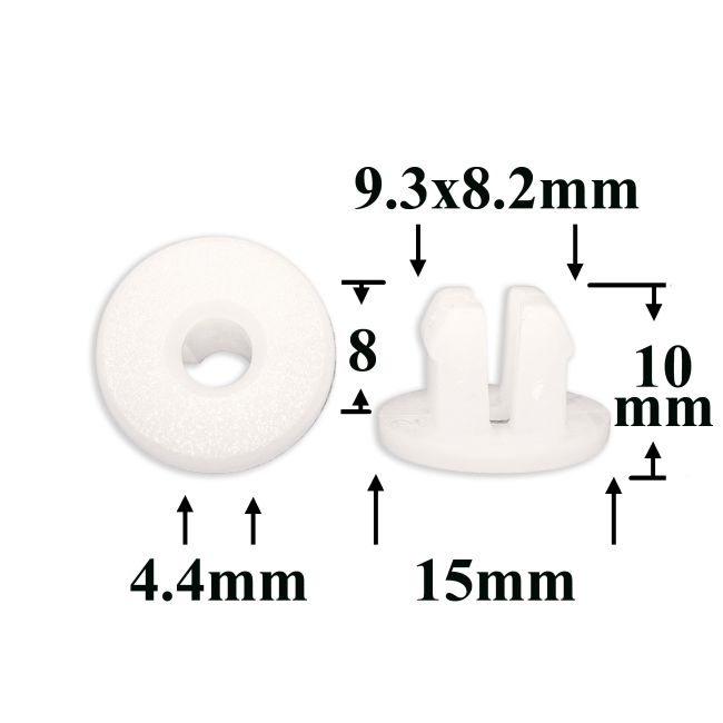 0568 Клипса под саморез Infiniti, Nissan, Mitsubishi, Lexus, Toyota, Subaru