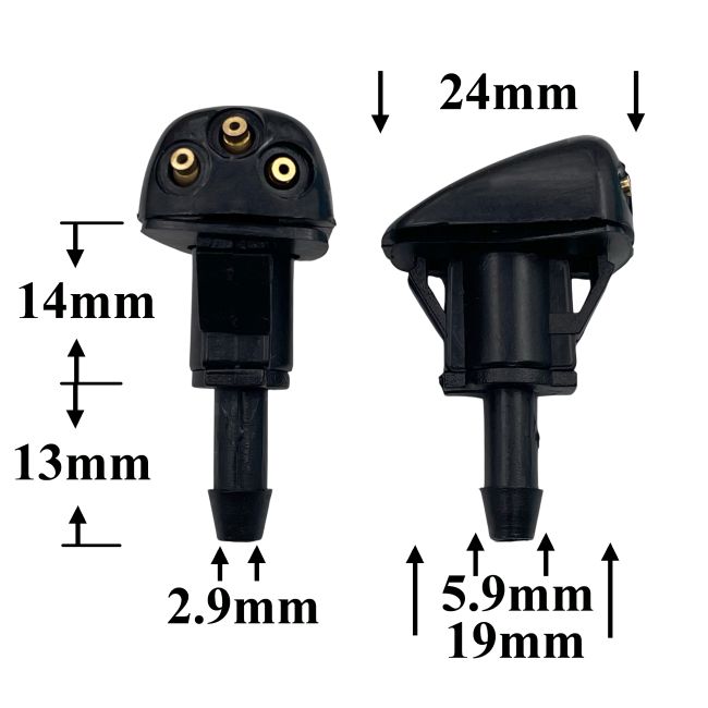 F269 Форсунка стеклоомывателя лобового стекла для Lexus, Toyota