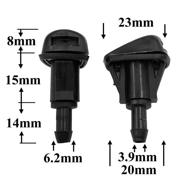 F018 Форсунка стеклоомывателя лобового стекла