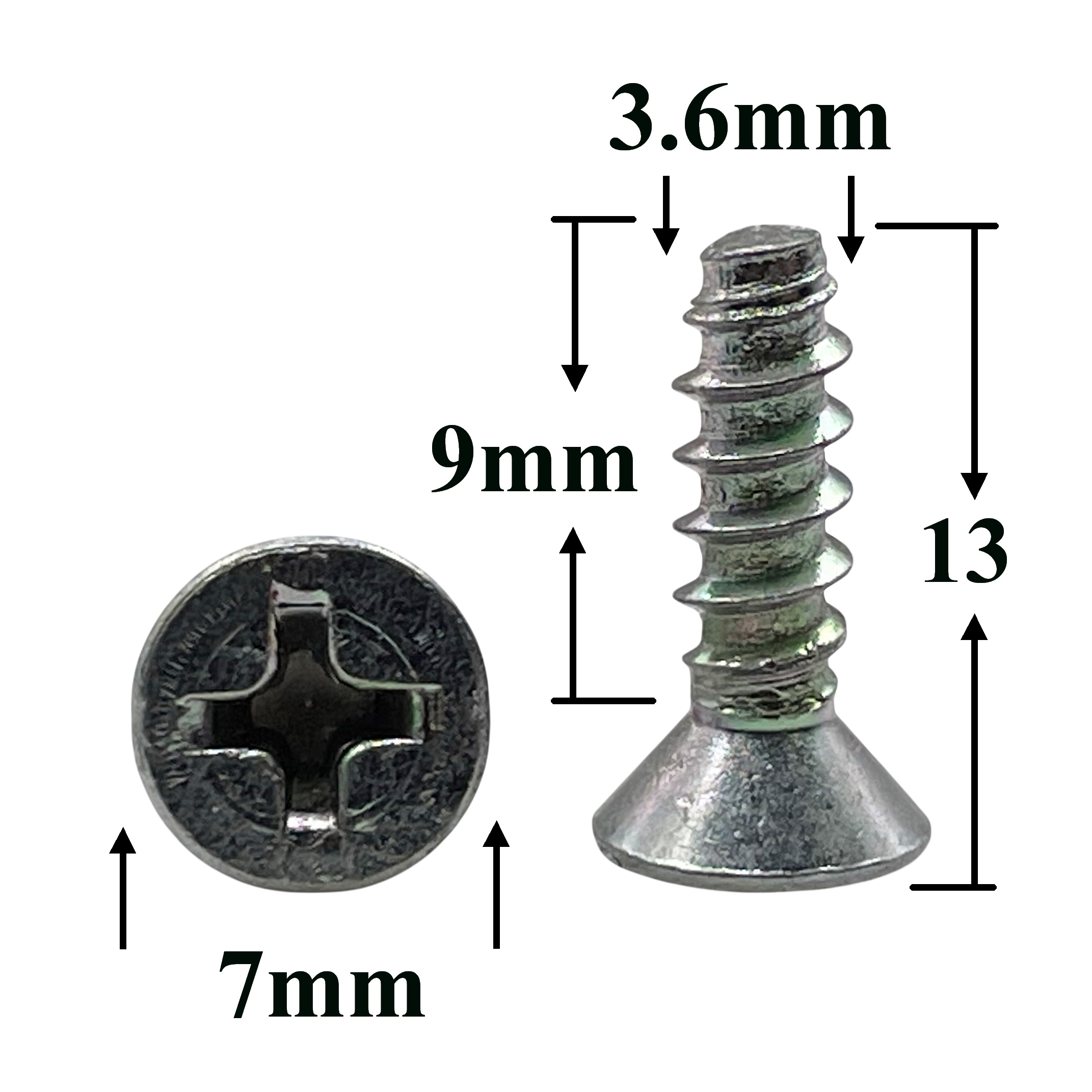 Шуруп автомобильный 3,6х12,7