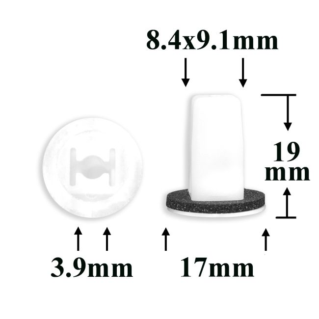 0401 Клипса под саморез Mitsubishi