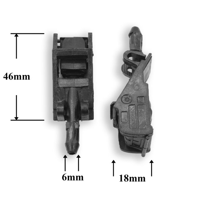 F022 Форсунка стеклоомывателя лобового стекла