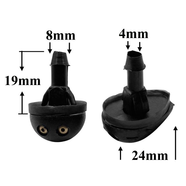 F259 Форсунка стеклоомывателя лобового стекла для Lexus, Toyota