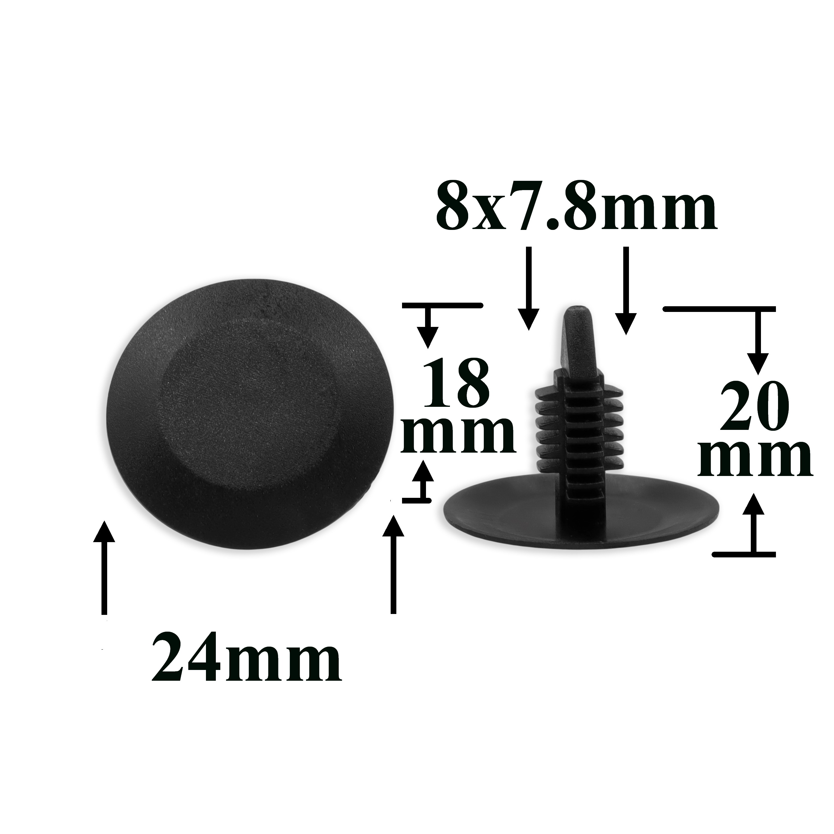 0375n Автокрепеж для GM, Chrysler, Dodge, Jeep, Ford, VAG эконом