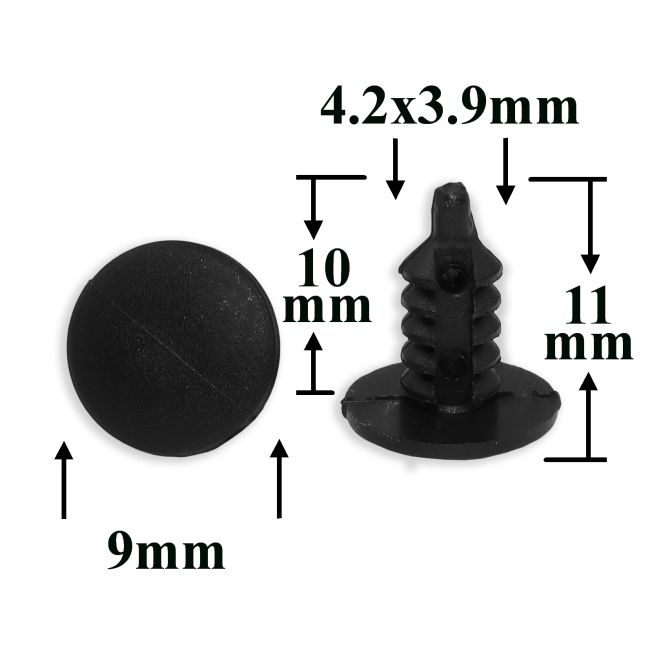 Клипса внутренней отделки для Chevrolet