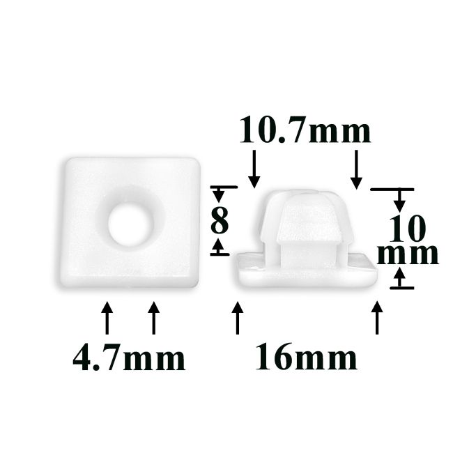 0369 Клипса под саморез GM, Chrysler, Dodge, Jeep