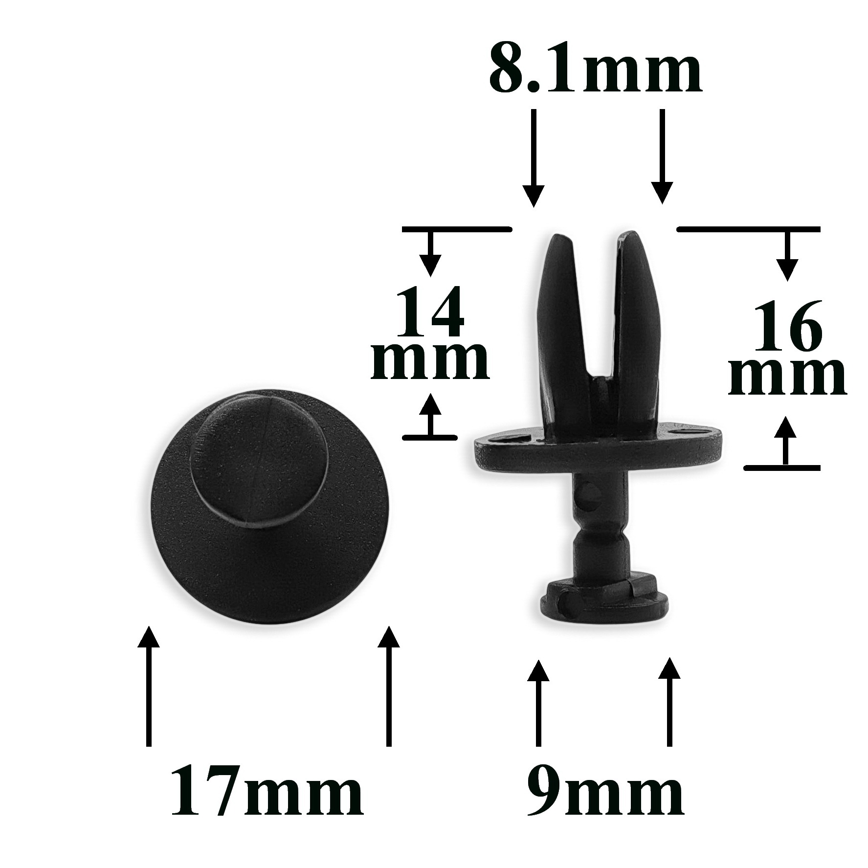0689 Автокрепеж для GM, Chrysler, Dodge, Jeep