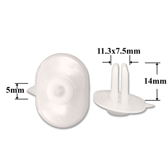 0495 Клипса под саморез Acura, Honda