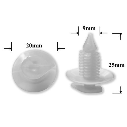 RP1165 Пистон обивки двери 2108-6102053 РЫЖИЙ